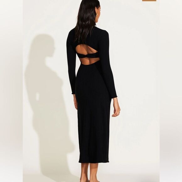 Vitamin A Black The Date Night Dress - Black
Organic Rib size M - Picture 1 of 15